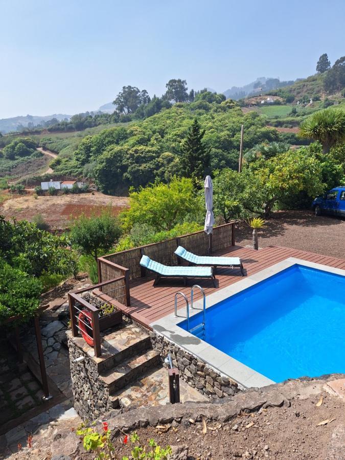 Casa Rural Con Piscina Privada El Roble Moya  Εξωτερικό φωτογραφία
